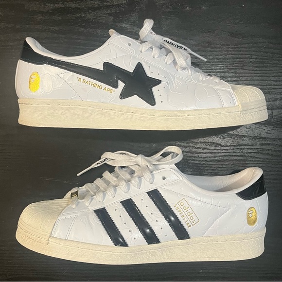adidas gazelle silver green womens Preowned Adidas Superstar Bape ABC Camo Green Sz 11.5M/13W – Music City  Vintage main image 0